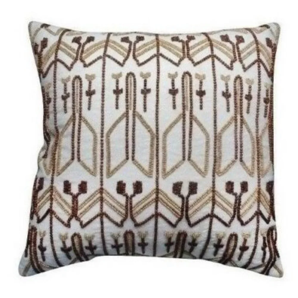 Nate Berkus beaded pillow